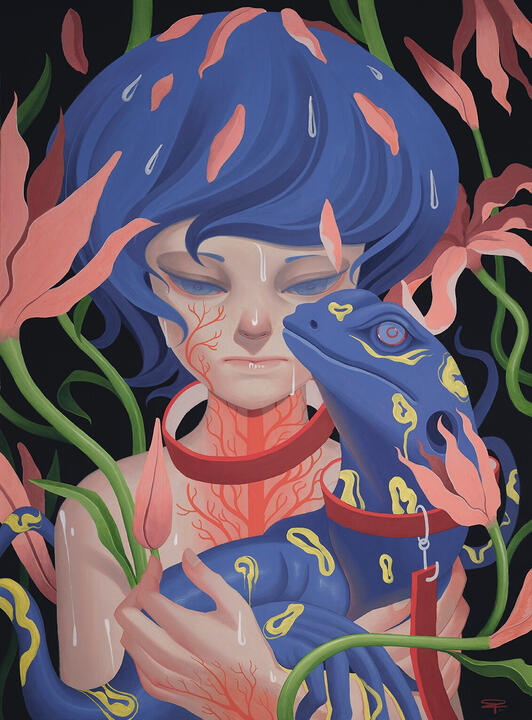 "Stigma" 60 x 80 cm oil on canvas